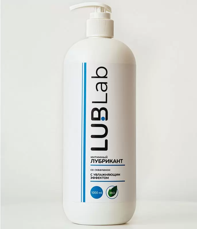 Увлажняющий лубрикант LUBLab, со скваланом, 1000 мл