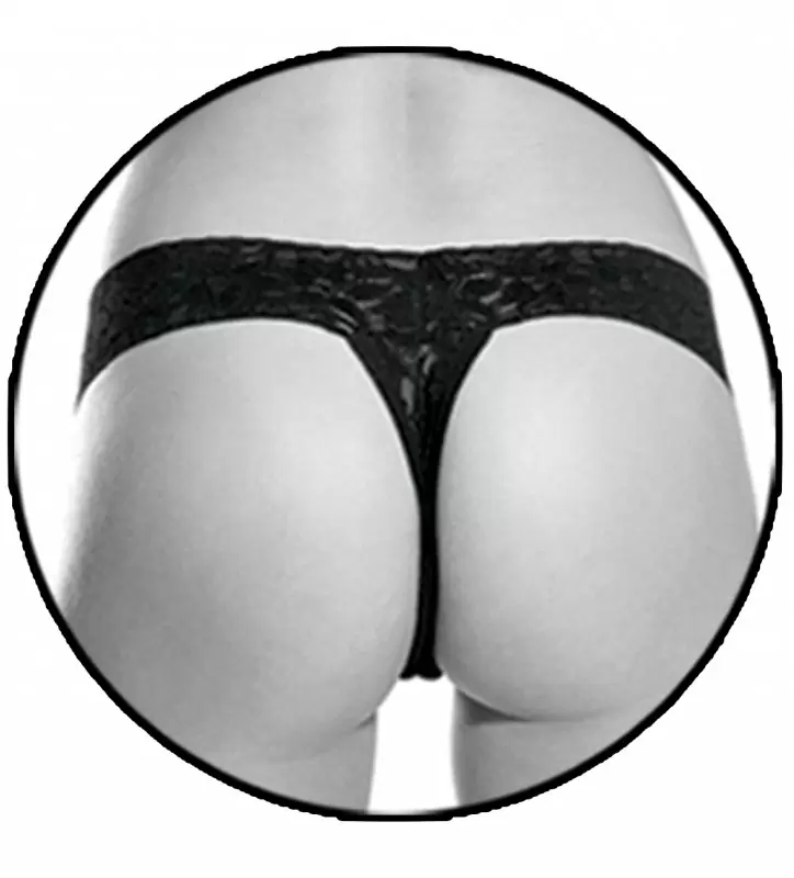 Вибростимулятор клитора с трусиками Plus Size