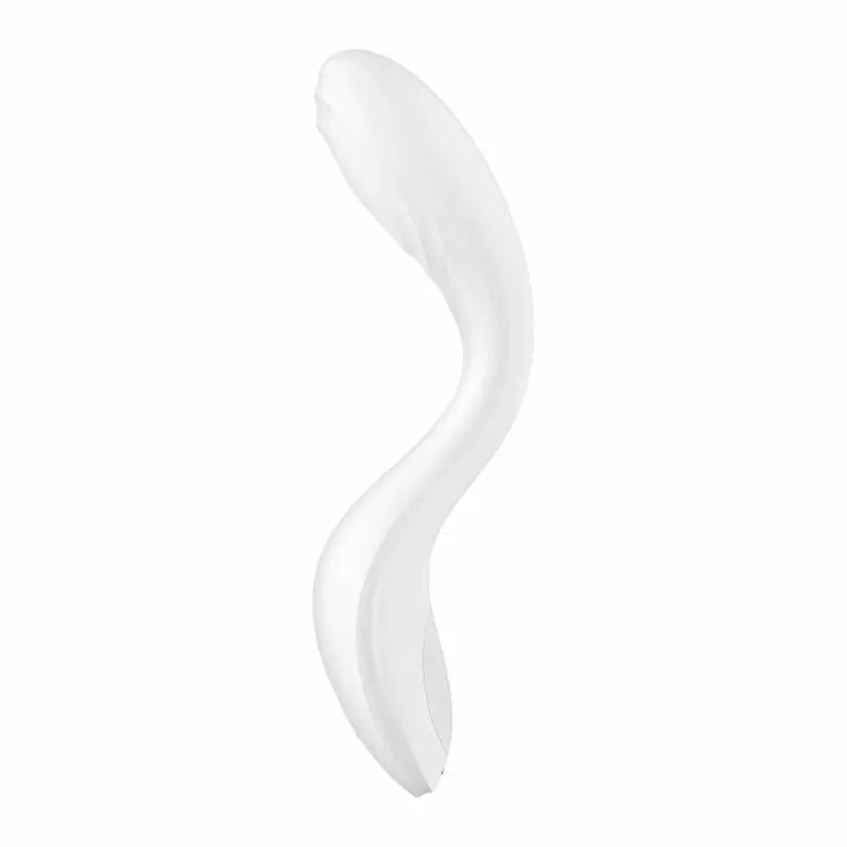 Вибратор Satisfyer Rrrolling Pleasure с движущимся шариком для стимуляции точки G (белый)