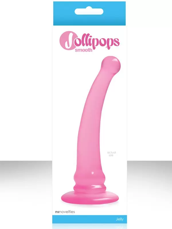 Анальный стимулятор Jollipops Smooth – розовый