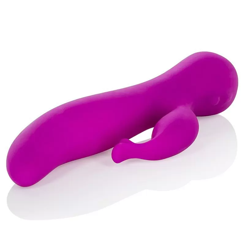 Вибромассажер Vanity Vr17 со стимулятором клитора в форме губок – фиолетовый