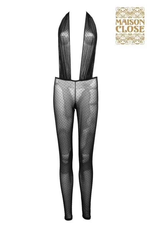 Закрытый кэтсьюит Rue des Demoiselles - L, черный