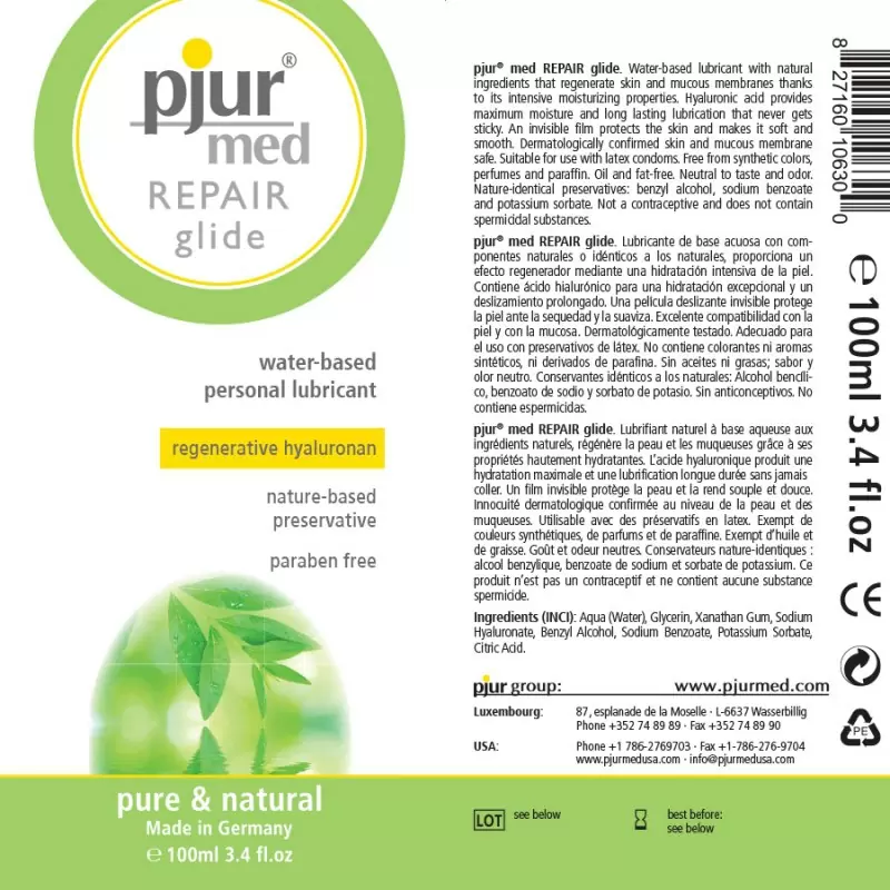 Регенерирующий лубрикант Pjur® med Repair glide - 100 мл
