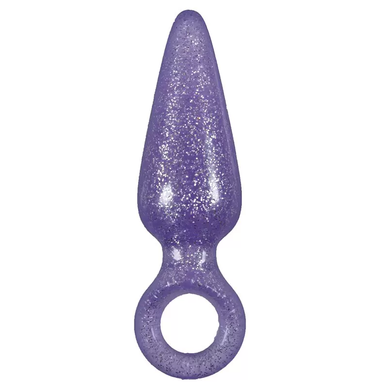 Анальная пробка Booty Pops средняя – фиолетовая	