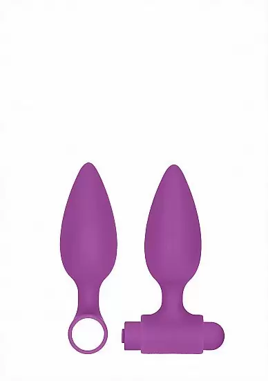 Набор анальных стимуляторов USB-Rechargeable Anal Set фиолетовый