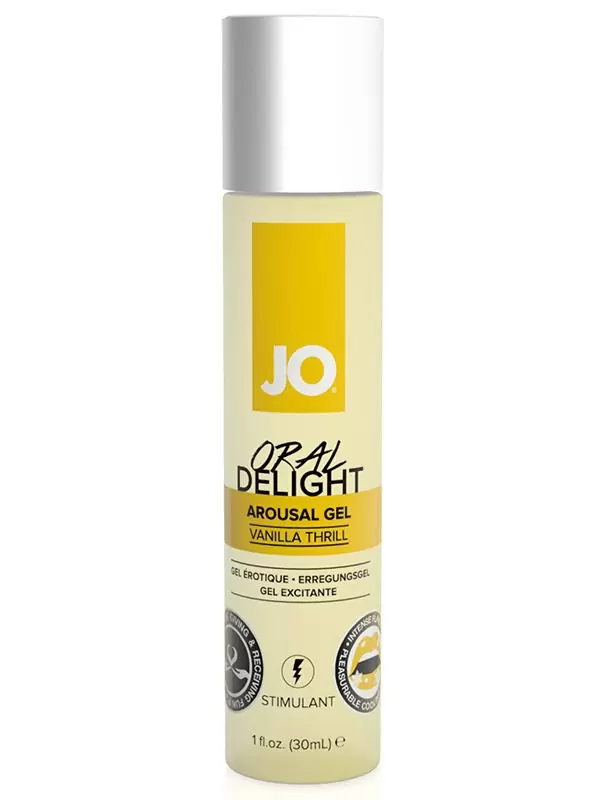 Лубрикант для оральных ласк JO Oral Delight Vanilla Thrill ванильный – 30 мл