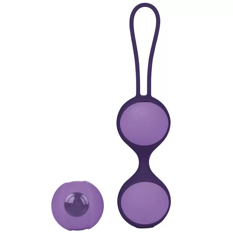 Набор из 3-х вагинальных шариков разного веса Stella II - Lavender