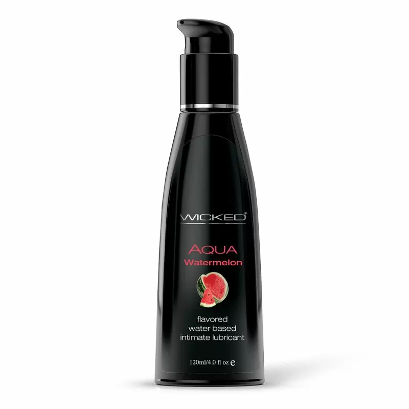 Лубрикант со вкусом освежающего арбуза WICKED AQUA Watermelon 120 ml