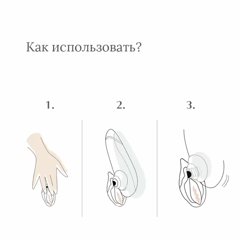 Компактный вакуумный стимулятор клитора Womanizer Liberty - красный