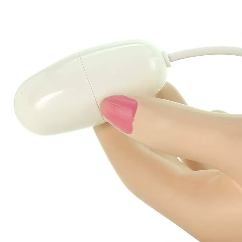 Вибропуля iSex с USB-питанием большая – белый