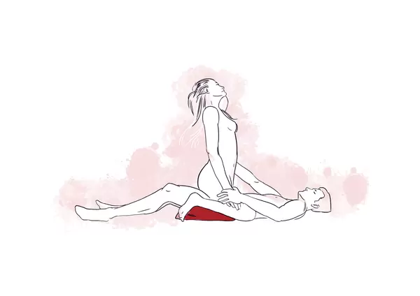 Подушка для любви малая Liberator Retail Wedge - красный