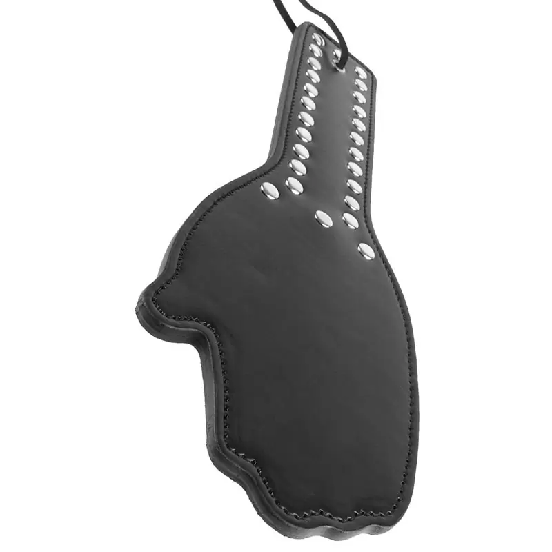 Шлепалка Spank Me Paddle в виде руки – черная