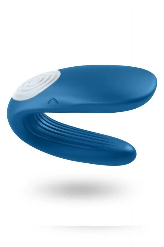 Вибратор для пар Partner Whale – синий