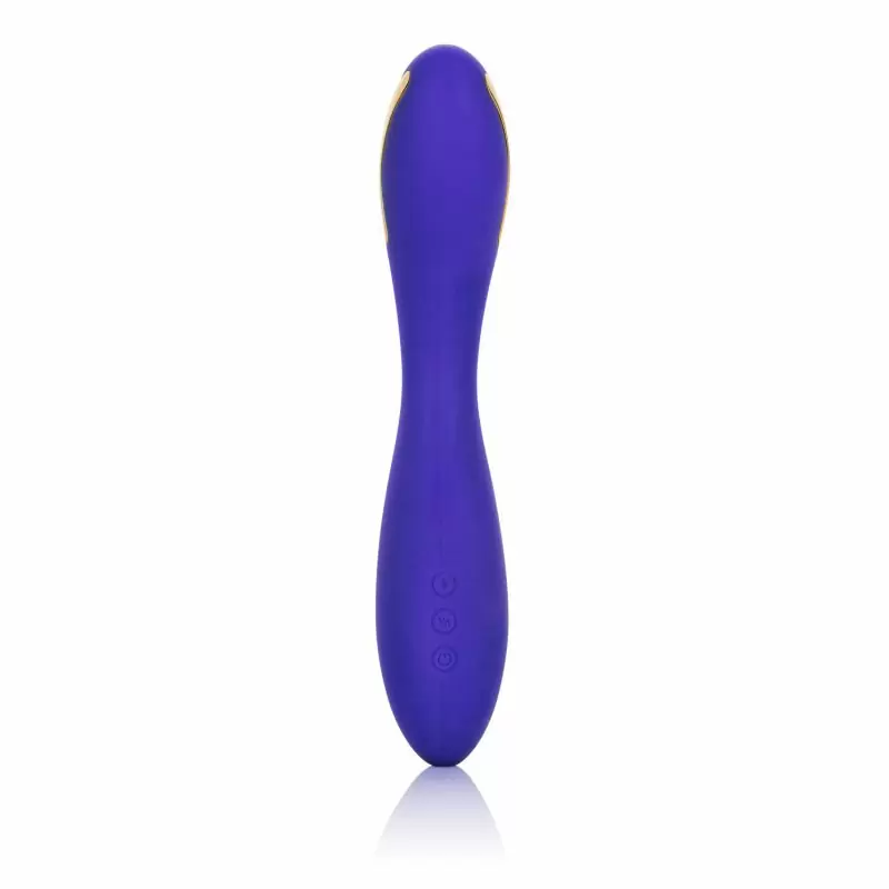 Изысканный вибратор с электростимуляцией Calexotics Impulse™ Intimate E-Stimulator Wand - фиолетовый