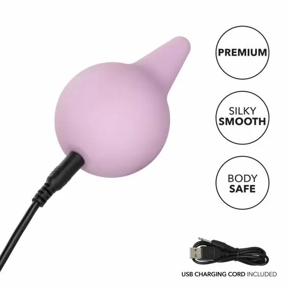 Точечный вибратор AROUSEME, 7,5 см, 10 режимов, розовый