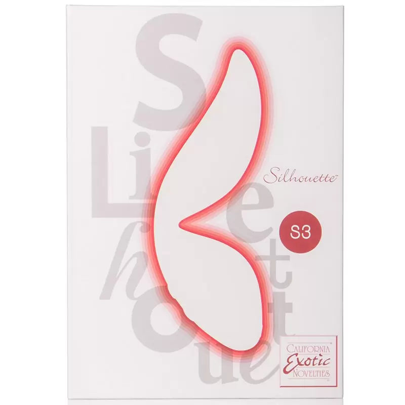 Вибромассажер Silhouette S3 перезаряжаемый – красный