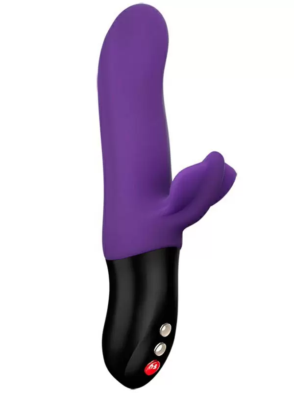 Пульсирующий вибратор-кролик Fun Factory Bi Stronic Fusion 21,5 см, с функцией толчков, фиолетовый