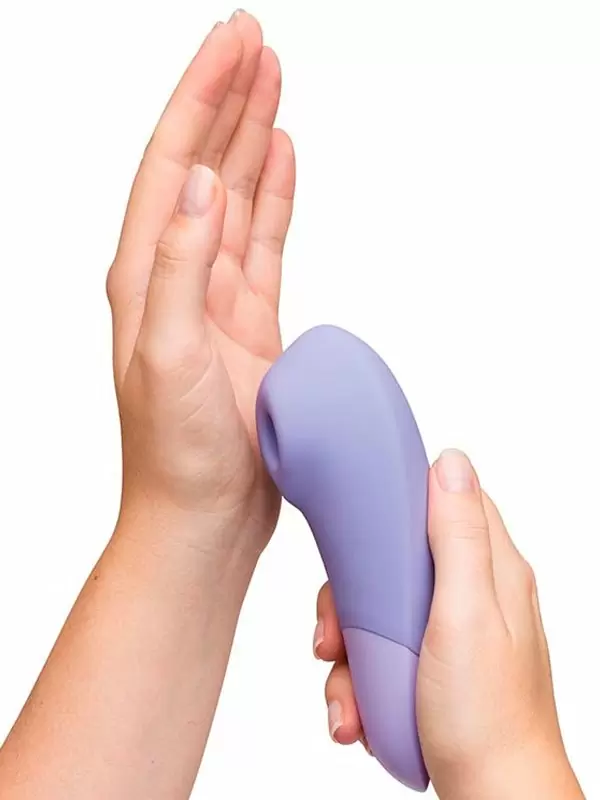 Компактный стимулятор клитора Womanizer Enhance, технология Pleasure Air, 15,8 см, сиреневый