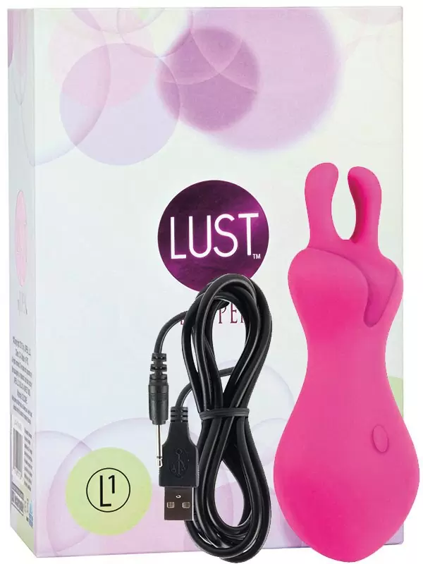 Перезаряжаемый мини-вибромассажер Lust by Jopen L1 – розовый