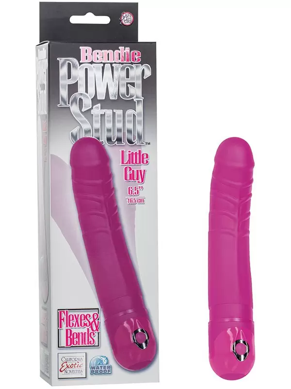 Фаллоимитатор с вибрацией Bendie Power Stud Little Guy – розовый