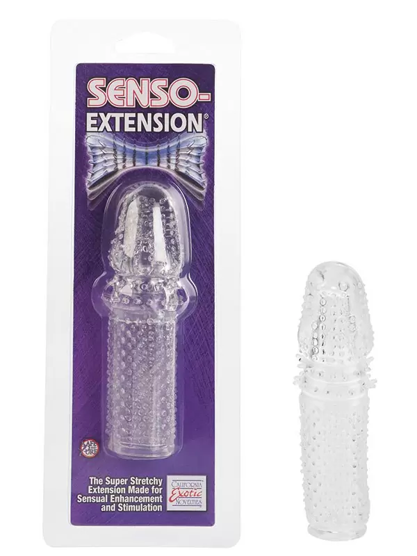 Насадка-удлинитель с пупырышками Senso Extension