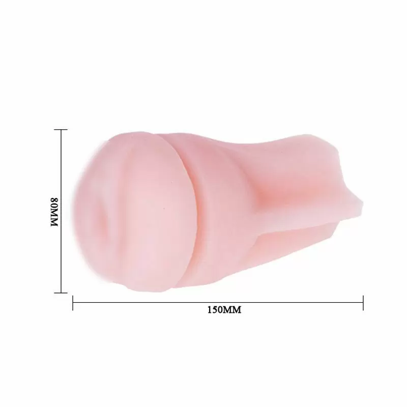 Вибромастурбатор вагина в тубе The Young Cyclone на присоске – черный с красным