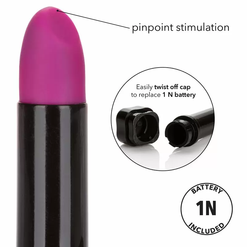 Мини-вибратор Hide & Play Lipstick – фиолетовый