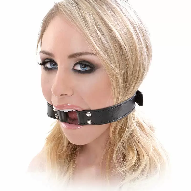 Расширитель-кольцо Beginner's Open Mouth Gag - черный