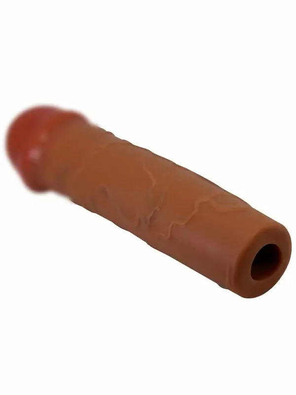 Реалистичная насадка-удлинитель Baile Nile, ТПР, 16,5 см