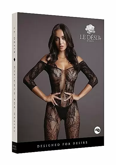 Кетсьюит (боди-комбинезон) Lace Sleeved Bodystocking