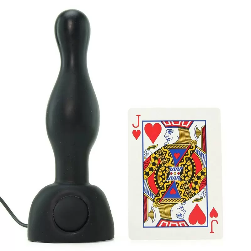 Анальный стимулятор The Delight с вибрацией – черный	