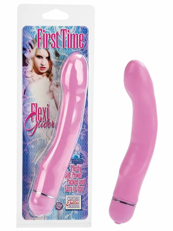 Вибромассажер First Time Flexi Glider гибкий – розовый