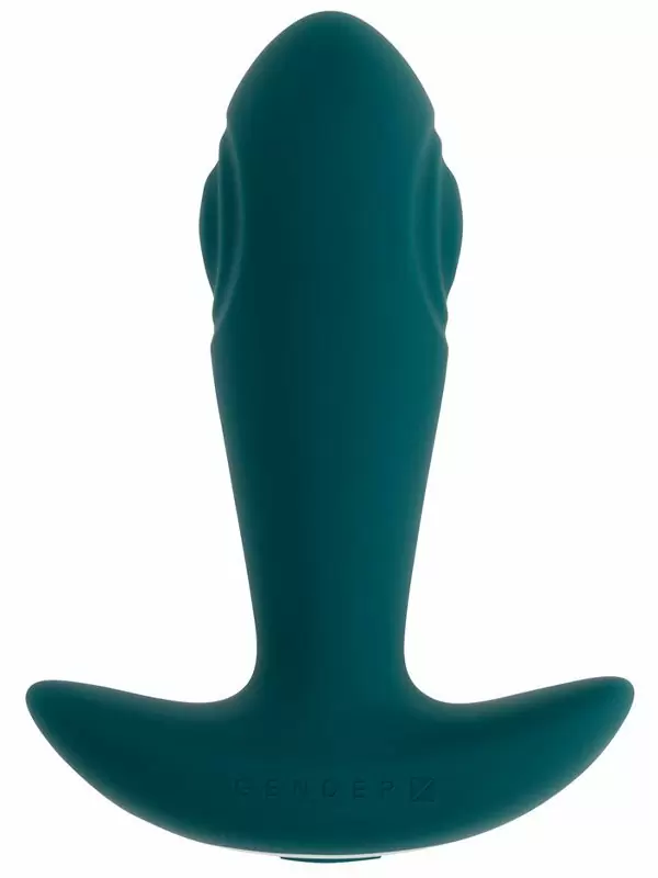 Инновационная анальная вибропробка Evolved Tunnel Tapper, с пультом Д/У, 10 режимов, 12 см