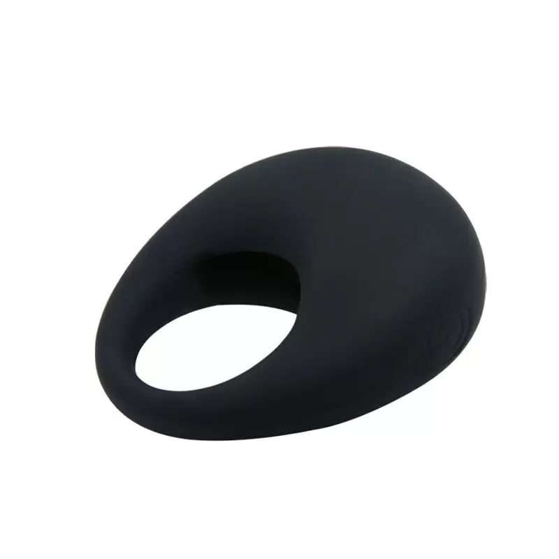 Эрекционное виброкольцо Trap – черный