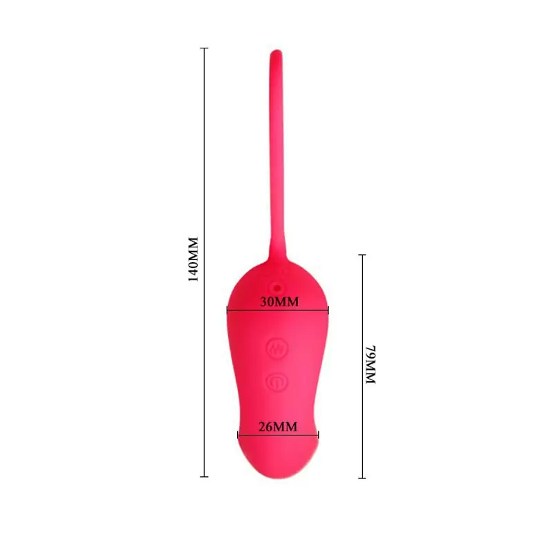 Водонепроницаемый мини вибромассажер Carey – розовый