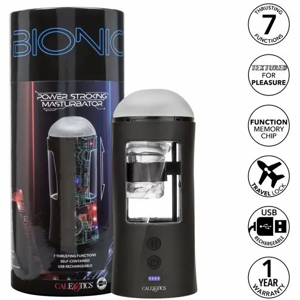 Инновационный умный мастурбатор Bionic Power Stroking Masturbator