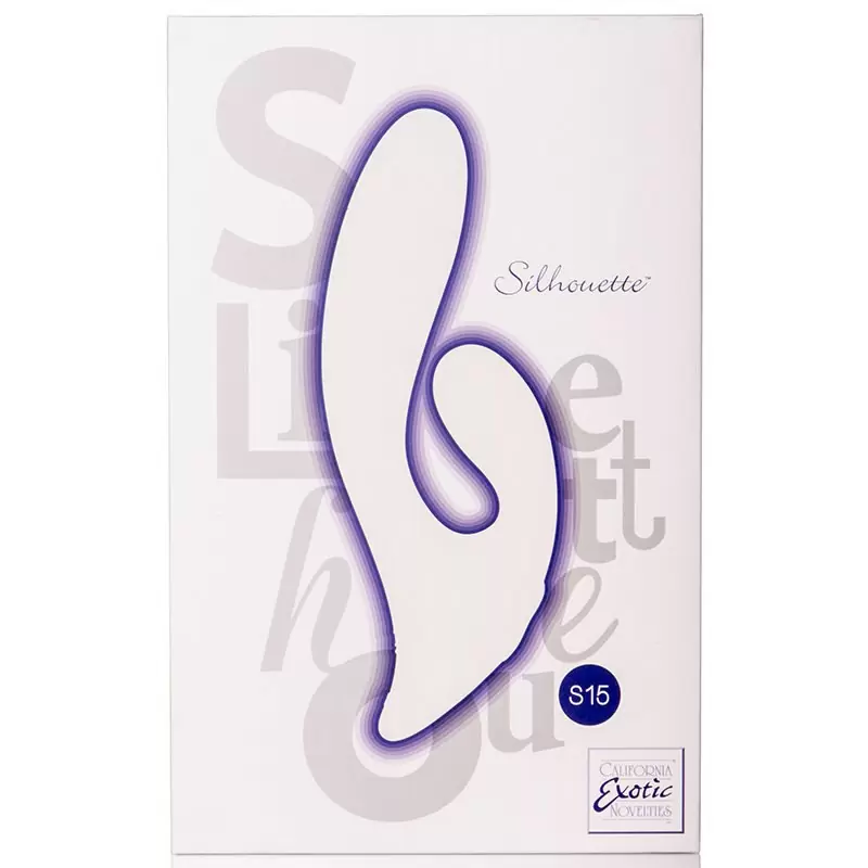 Вибромассажер со стимулятором клитора Silhouette S15 перезаряжаемый – фиолетовый