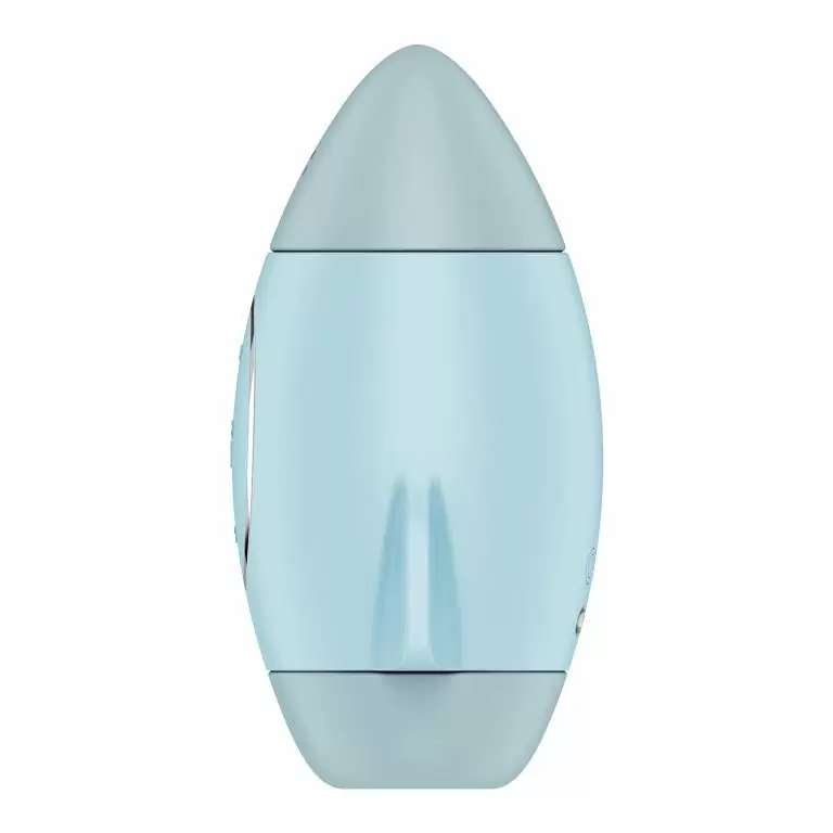 Вакуумно-волновой вибростимулятор клитора Satisfyer Mission Control, два мотора, 12 режимов, голубой