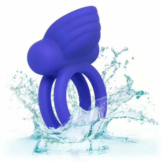 Двойное эрекционное кольцо Silicone Rechargeable Dual Rockin' Rim Enhancer