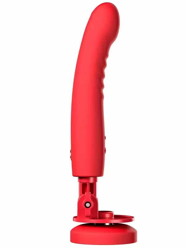 Интерактивный вибратор Lovense Mission 2, управление через приложение, 20 см, красный