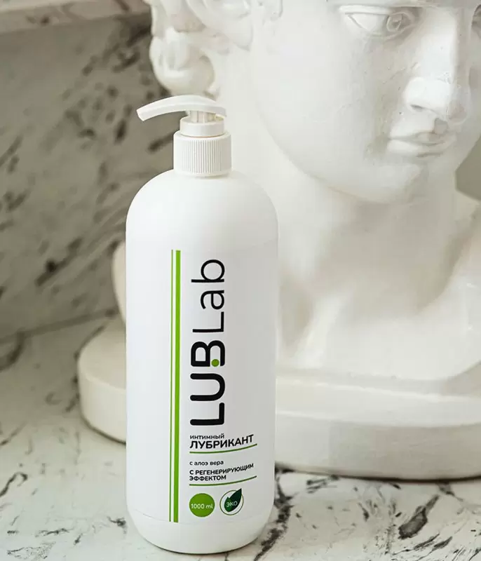 Регенерирующий лубрикант LUBLab, с алоэ вера, 1000 мл