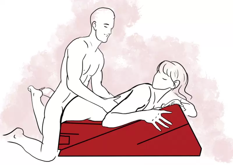 Набор подушек для любви Liberator Wedge/Ramp Combo - синий