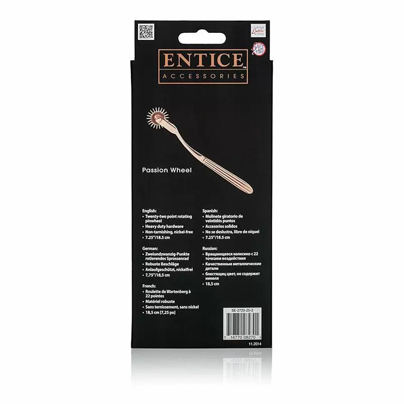 Игольчатое колесико Entice Passion Wheel – золотистый