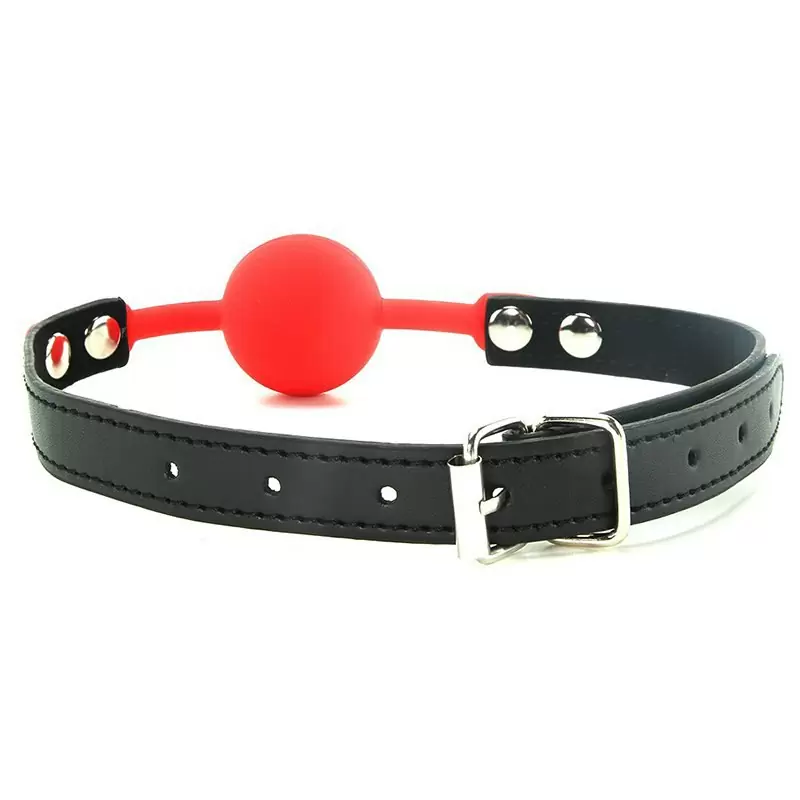 Кляп-шар Silicone Ball Gag – красный