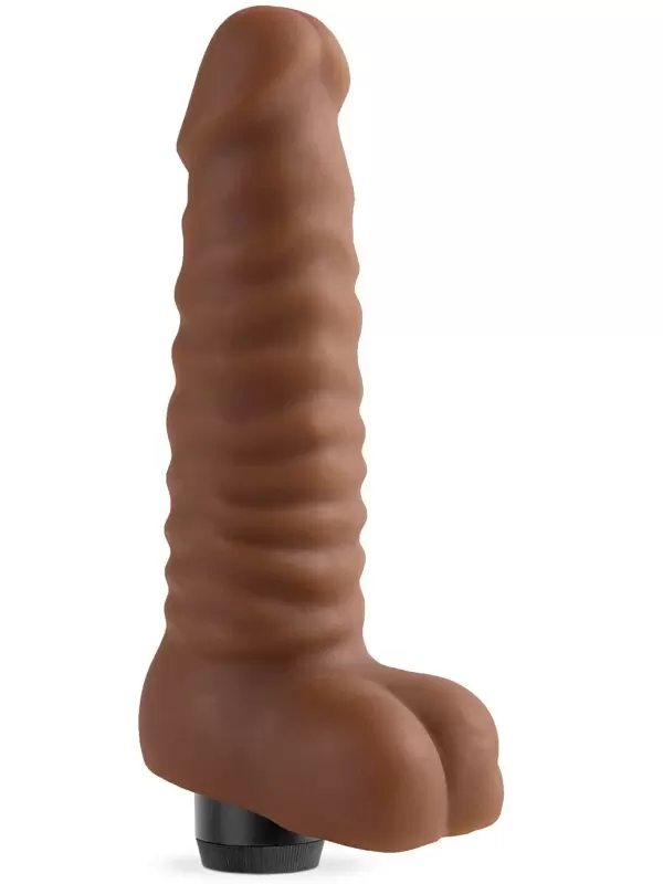 Водонепроницаемый вибратор Real Feel No. 13 - Brown
