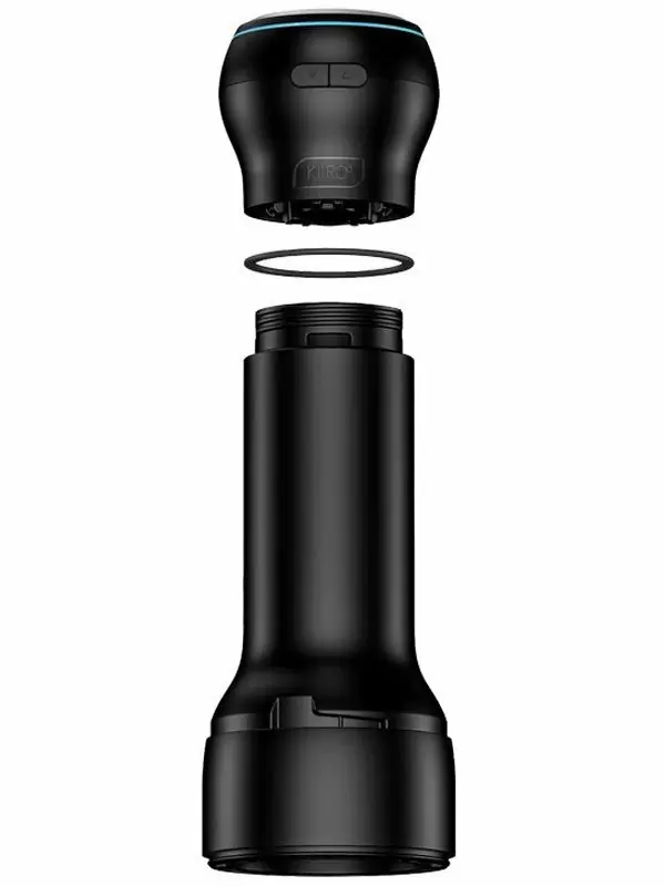 Мастурбатор с интерактивной насадкой Kiiroo Feel Victoria Mouth + Power Blow, всасывающий эффект, 22.5 см