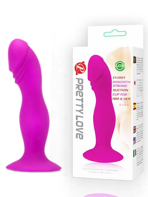 Анальный фаллоимитатор Booty Passion на присоске – розовый