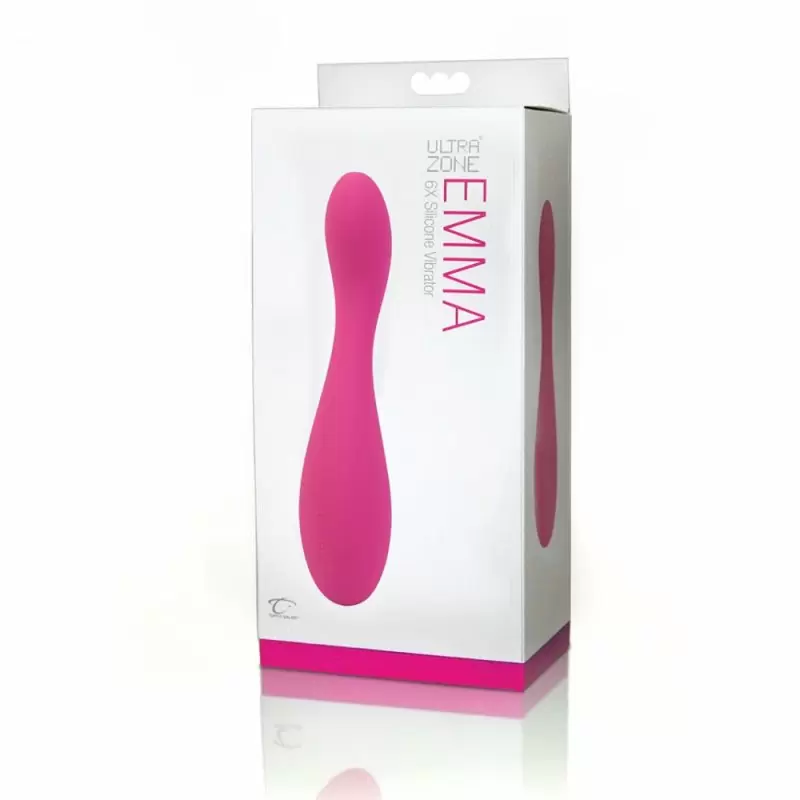 Вибромассажер UltraZone® Emma 6x перезаряжаемый розовый