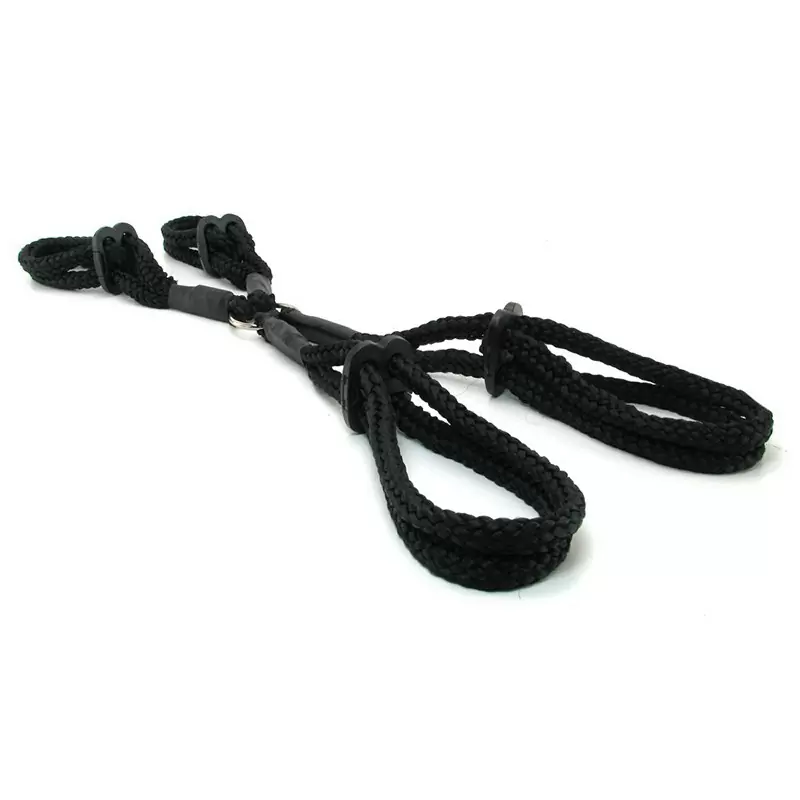 Фиксаторы Japanese Silk Rope Hogtie из японского шелка – черные