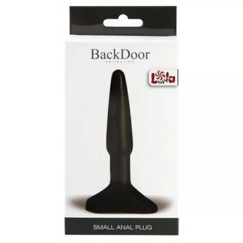 Анальный стимулятор Small Anal Plug black 510269lola